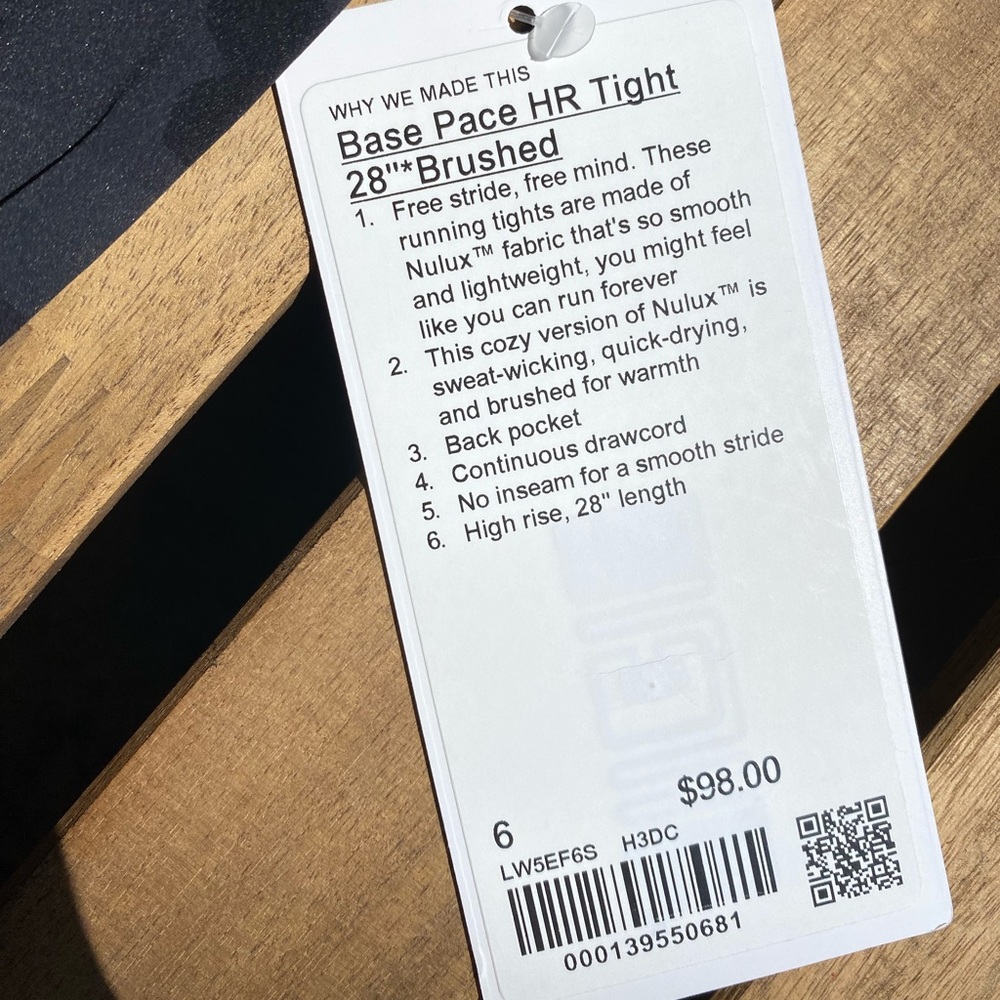 lululemon pace pace tight